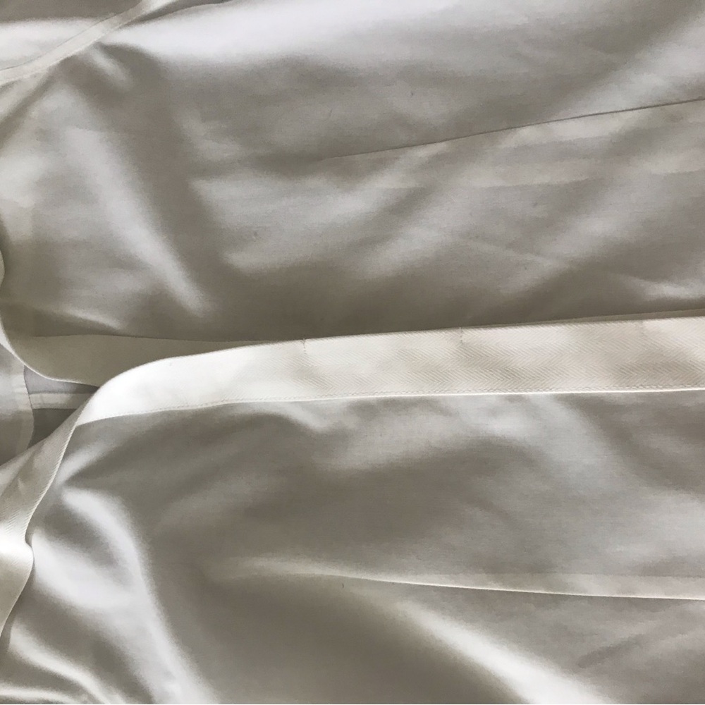 Talbots White Collared And Cuffed Button Down Shi… - image 5